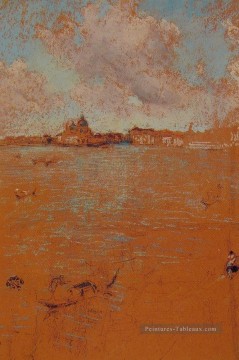 scène vénitienne James Abbott McNeill Whistler Venise Peinture à l'huile